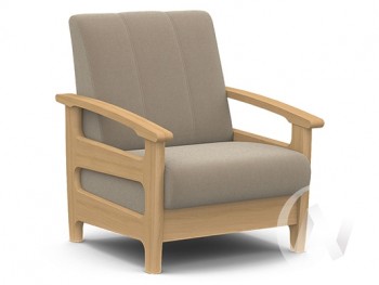 Кресло для отдыха Омега (бук лак/CATANIA LATTE) в Керамкомбинате - keramkombinat.mebel54.com | фото