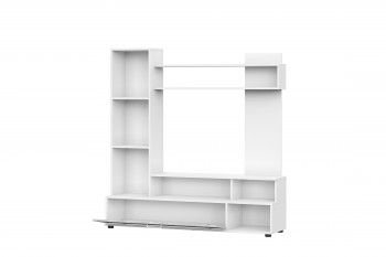 Мебель для гостиной "МГС 9" Белый / Цемент светлый в Керамкомбинате - keramkombinat.mebel54.com | фото