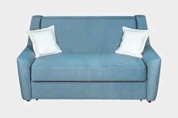Мини-диван "Криспи" с 2-мя подушками в Керамкомбинате - keramkombinat.mebel54.com | фото