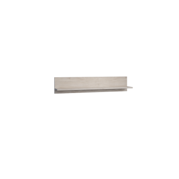 Полка навесная Саманта Дуб харбор белый в Керамкомбинате - keramkombinat.mebel54.com | фото