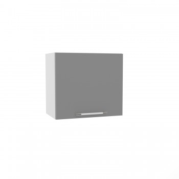 Ройс ВПГ 500 Шкаф верхний горизонтальный высокий (Графит софт/корпус Серый) в Керамкомбинате - keramkombinat.mebel54.com | фото