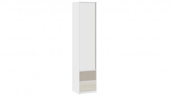 Шкаф для белья комбинированный «Сканди» Дуб Гарден/Белый/Глиняный серый в Керамкомбинате - keramkombinat.mebel54.com | фото